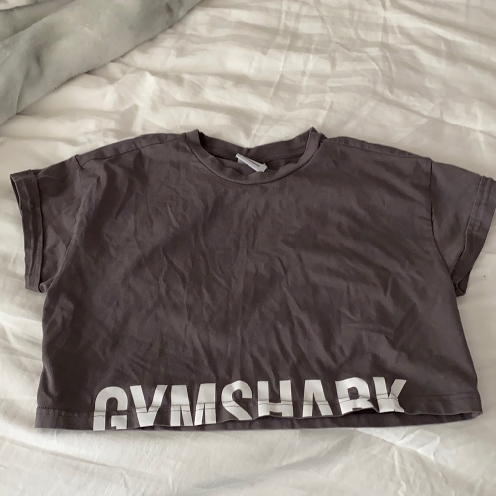 Gymshark Purple Crop Top